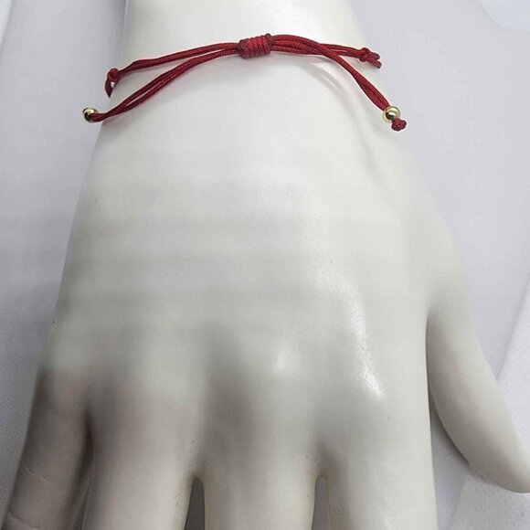 Divine Fire Blue Opal Cross Design on Adjustable Bracelet - Picture 3 of 3